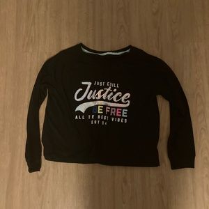 Black justice T-shirt